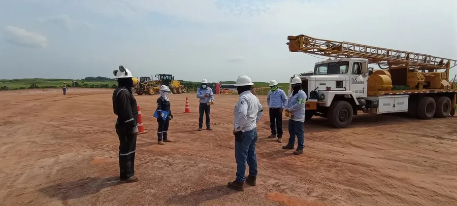 Prueba en pozo con equipo de perforación